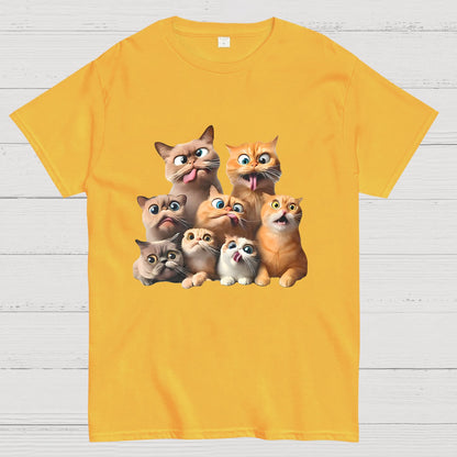 Funny Cat Nerdy T-Shirt