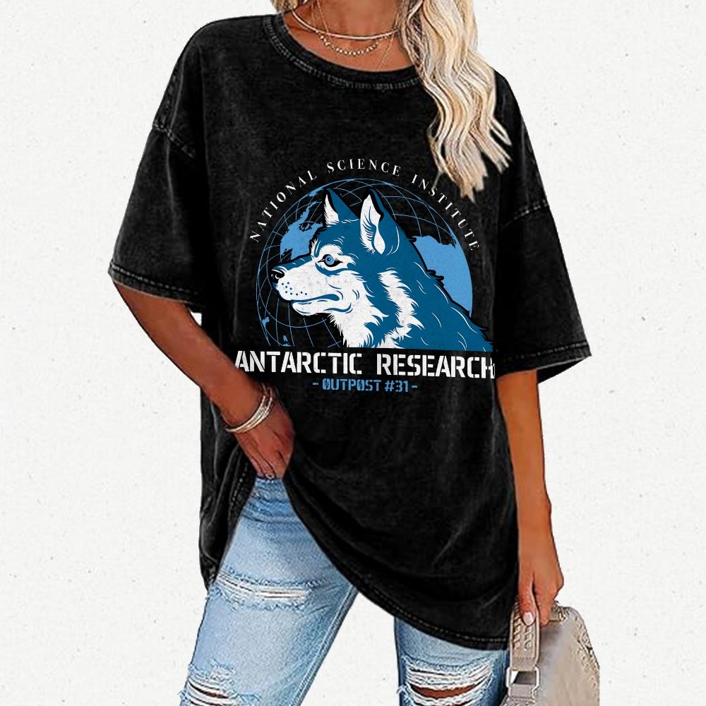 National Science Institute Outpost 31 Vintage Distressed T-shirt