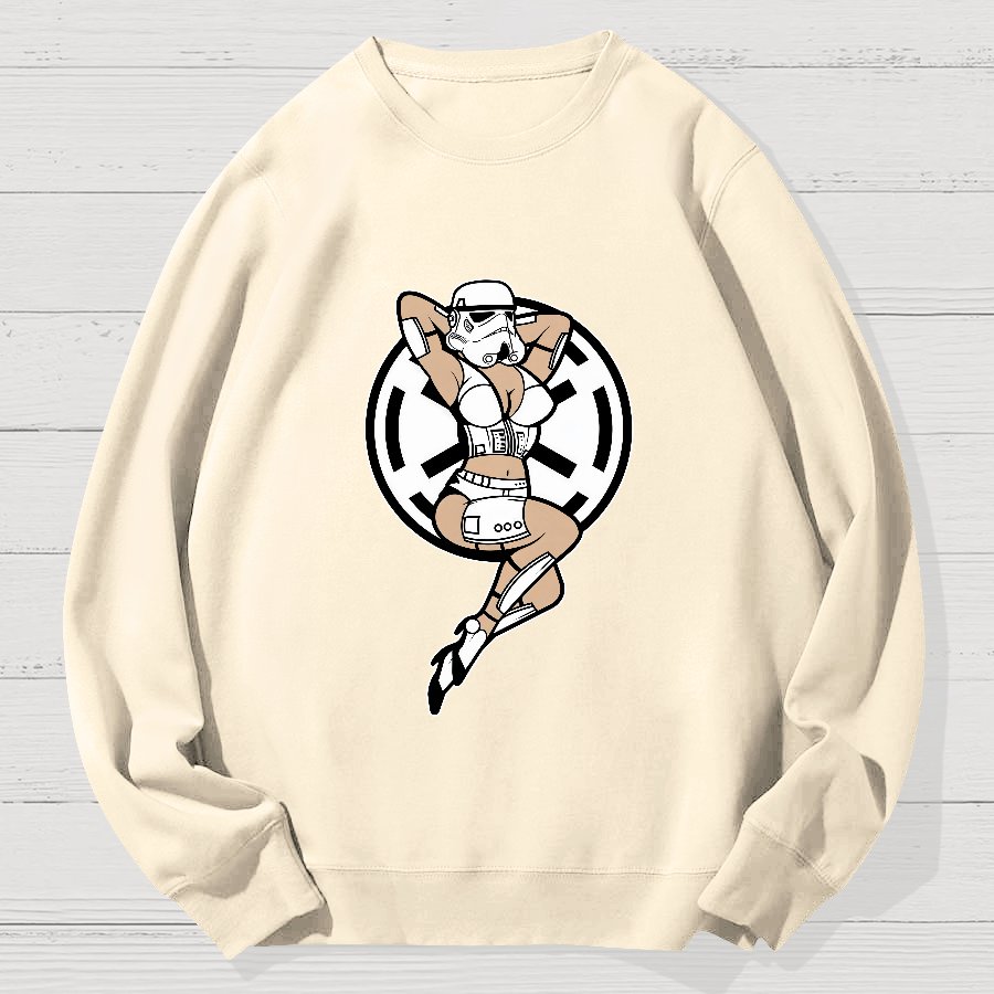 Planet Machine Beauty Geek Cotton Sweatshirt