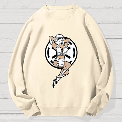 Planet Machine Beauty Geek Cotton Sweatshirt