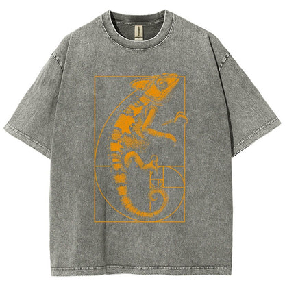 Chameleon Ratio Vintage Distressed T-shirt