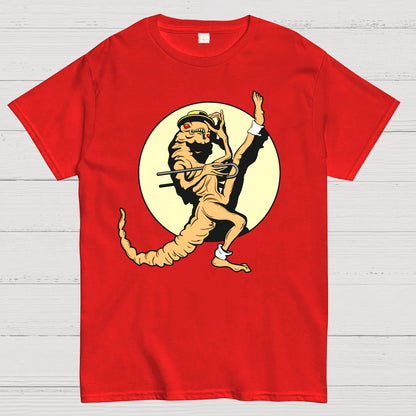 Space Creature Funny Magnet Geek T-Shirt