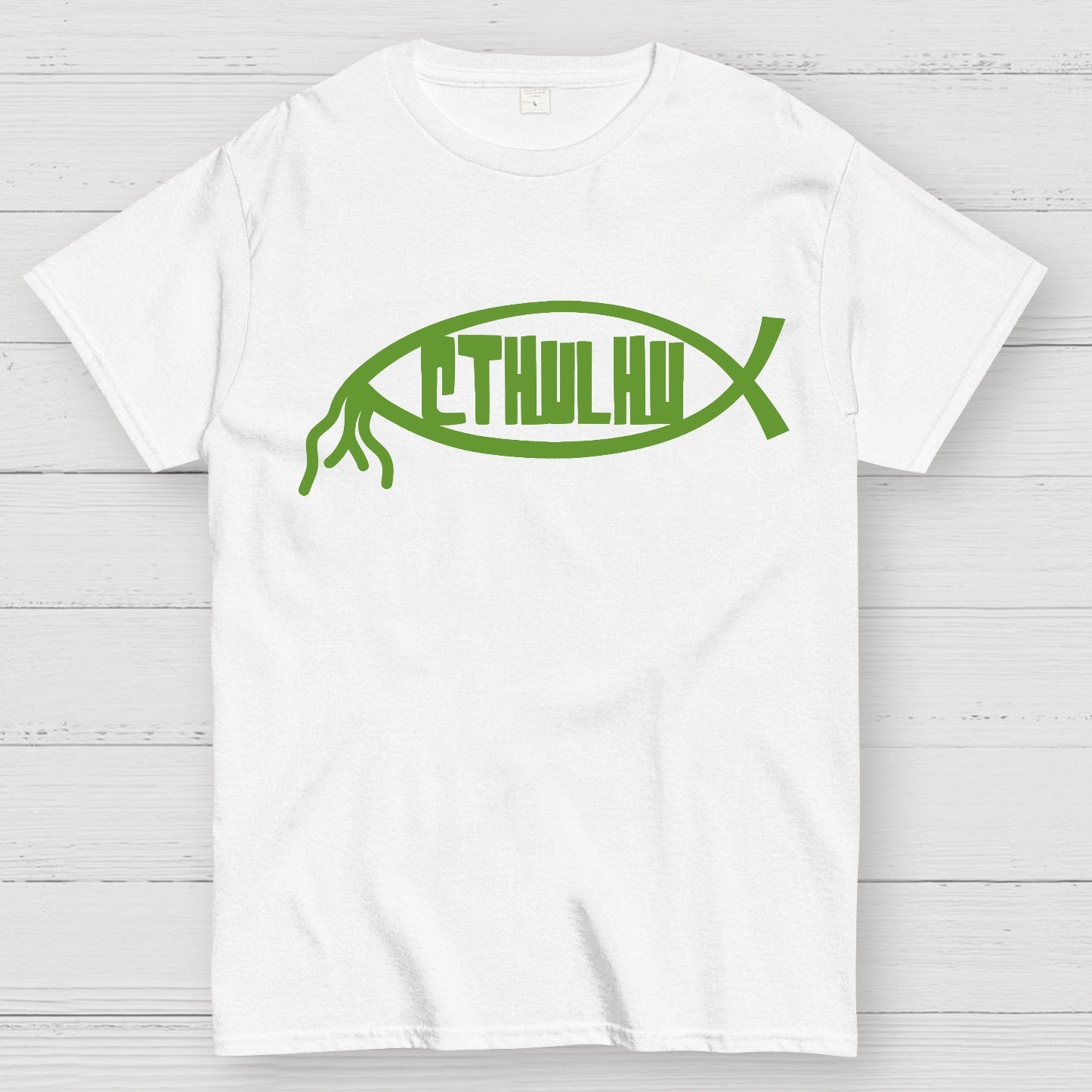 Cthulhu Fish Geek T-Shirt