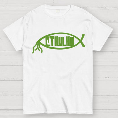 Cthulhu Fish Geek T-Shirt