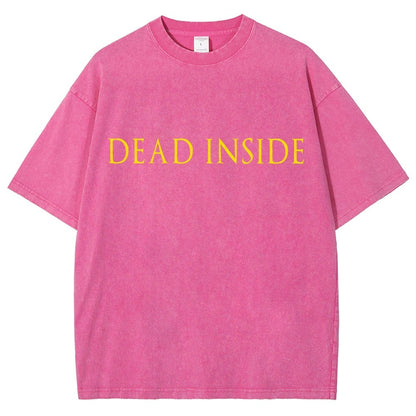 Dead Inside Vintage Distressed T-shirt