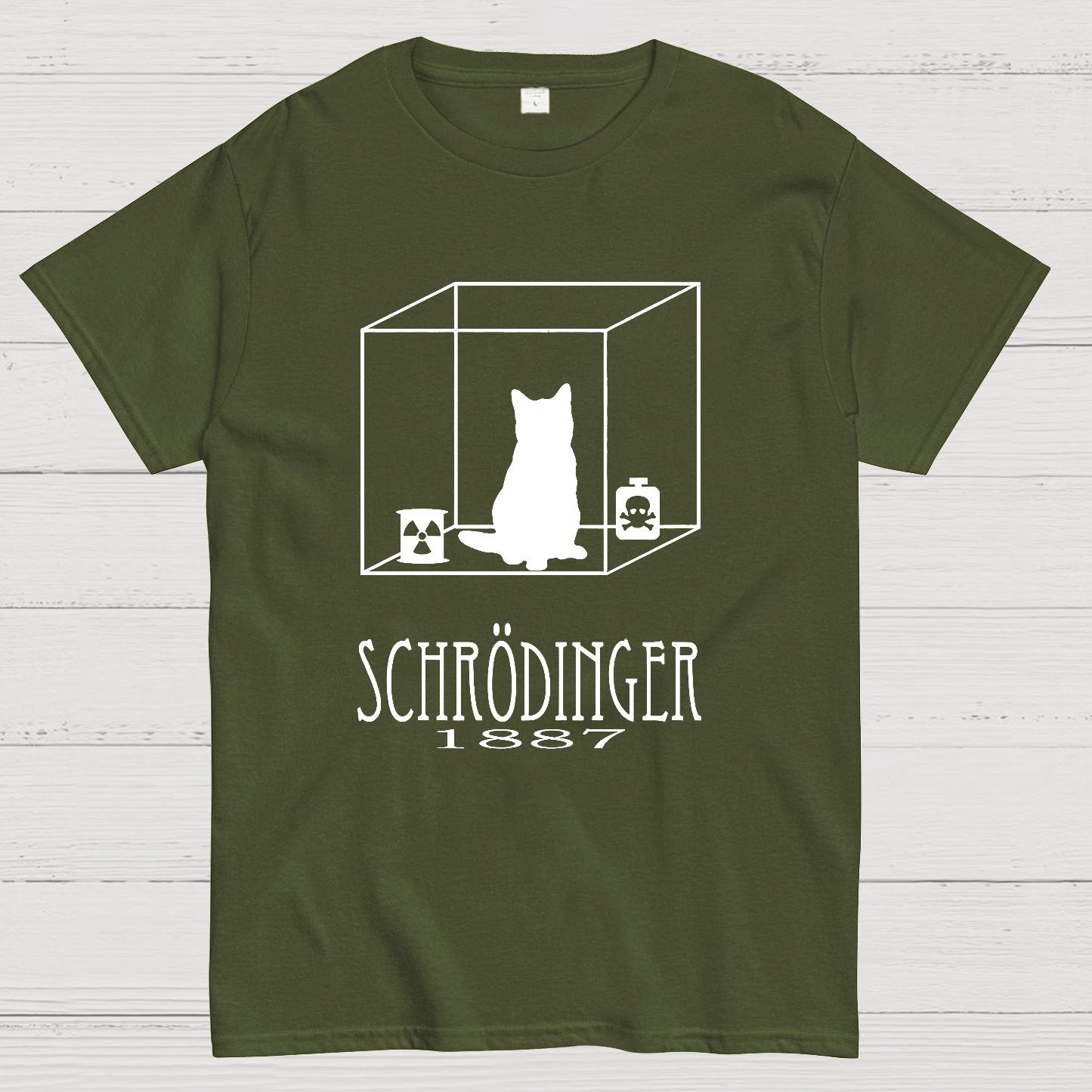 Schrodinger's Cat, Physics Gift Geek Science T-Shirt