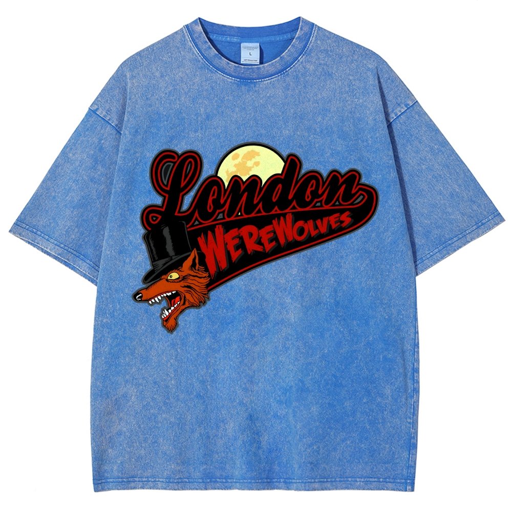London Wolves Essential Vintage Distressed T-shirt