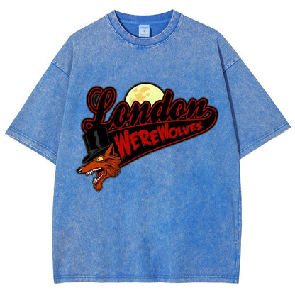 London Wolves Essential Vintage Distressed T-shirt