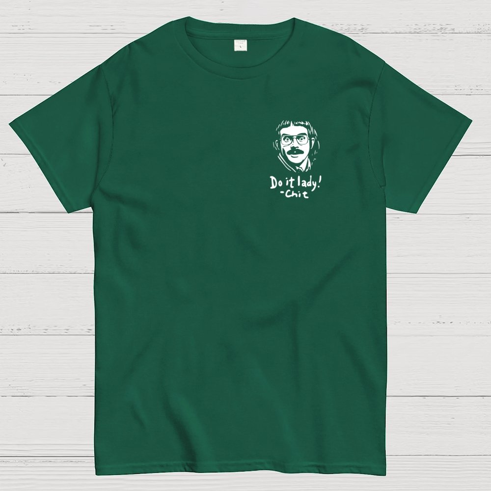 Do It Lady Front And Back Printing Geek T-Shirt