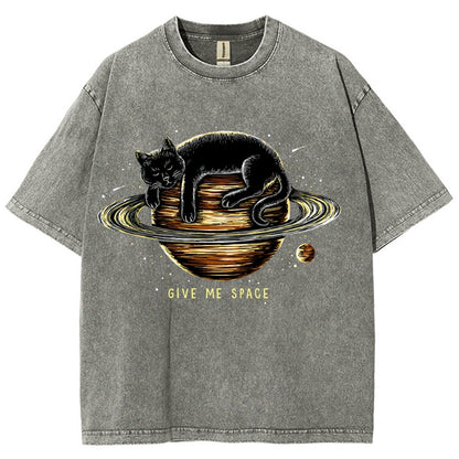 Give me space Vintage Distressed T-shirt