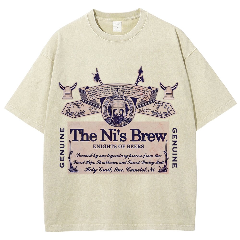 The Ni's Brew Vintage Distressed T-shirt