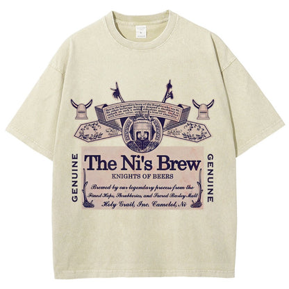 The Ni's Brew Vintage Distressed T-shirt