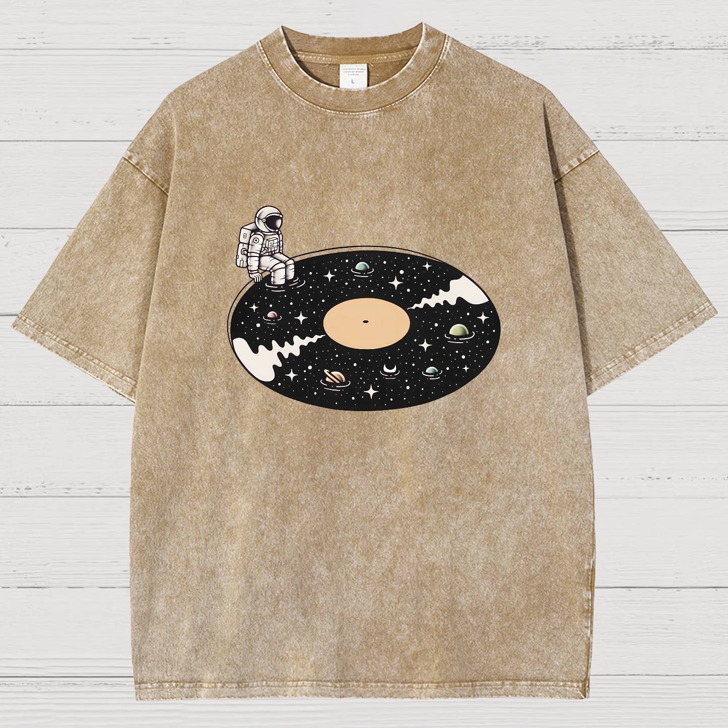 Cosmic Sound Vintage Distressed T-shirt