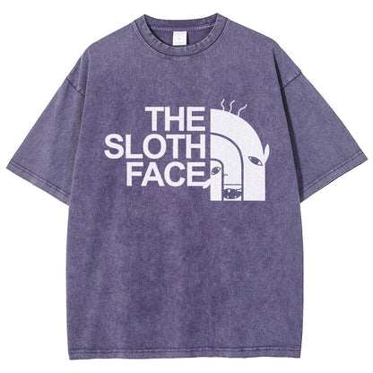 Slothface Vintage Distressed T-shirt