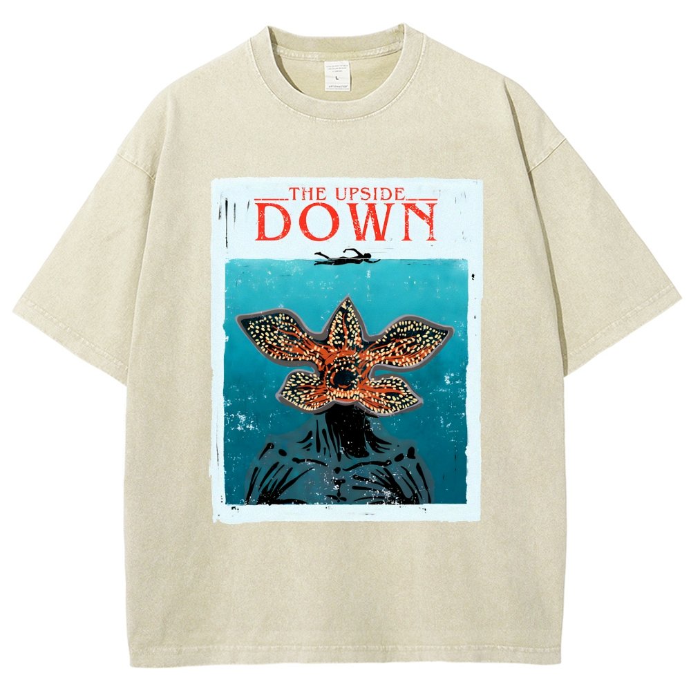 The Mysterious Realm Vintage Distressed T-shirt