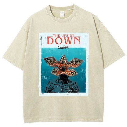 The Mysterious Realm Vintage Distressed T-shirt