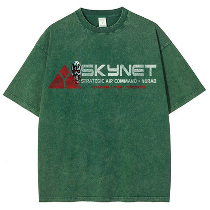 Cybernet SAC NORAD Vintage Distressed T-shirt