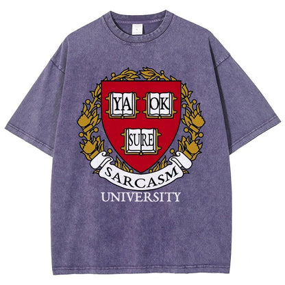 Ivy League Sarcasm Vintage Distressed T-shirt