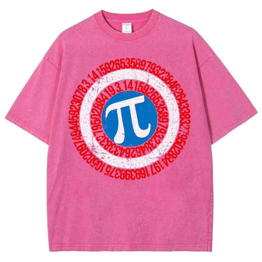 Happy Pi Day Nerd Vintage Distressed T-shirt