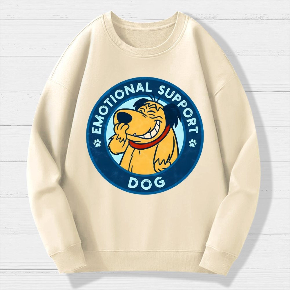 Dog Support Or Not? Geek Cotton Sweatshirt