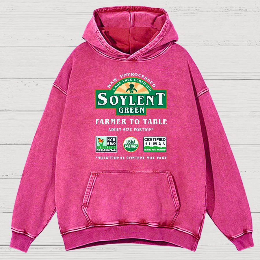 Farmer to Table Vintage Distressed Hoodie
