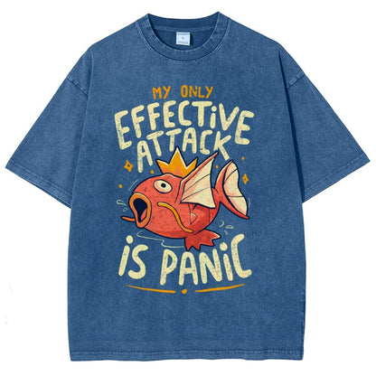 Panic Attack Vintage Distressed T-shirt
