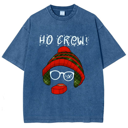 Ho Crew Oh Fudge Holiday Vintage Distressed T-shirt