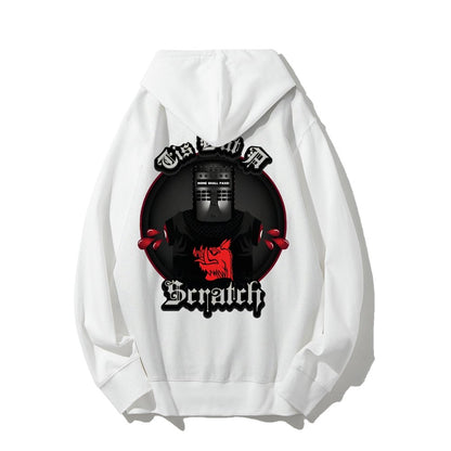 None Shall Pass - Tis But A Scratch Printed Back Unisex Cotton Hoodie