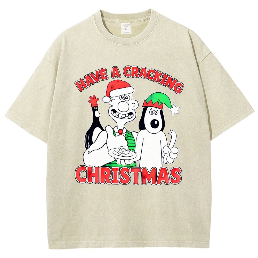 Have a Cracking Christmas Vintage Distressed T-shirt