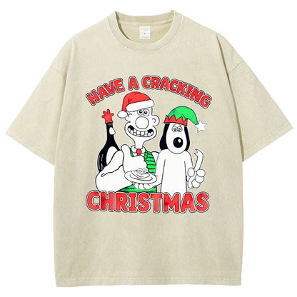 Have a Cracking Christmas Vintage Distressed T-shirt