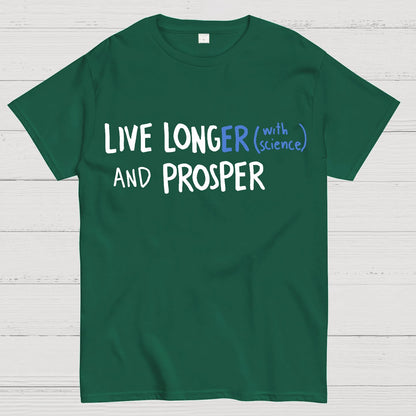 Live Long And Prosper Geek T-Shirt