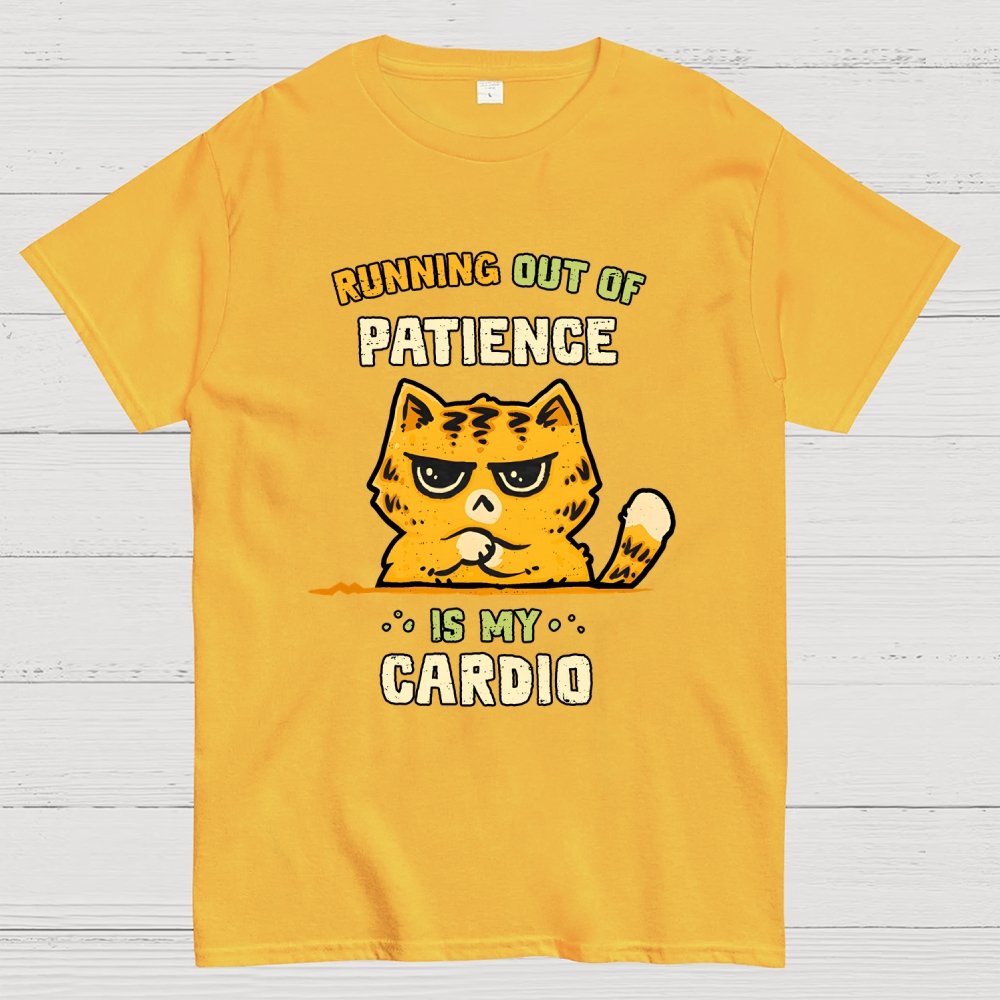 Running Out Of Patience Geek T-Shirt