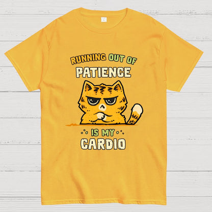 Running Out Of Patience Geek T-Shirt