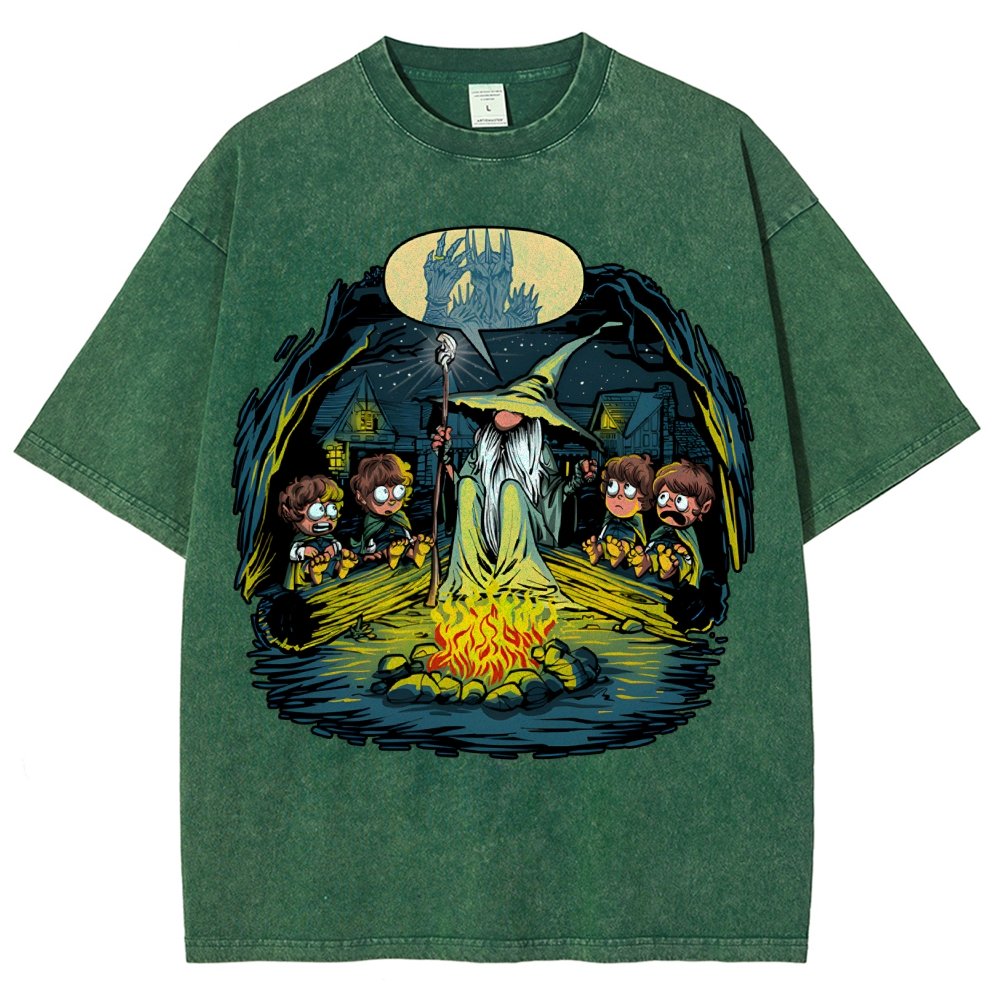 Beware of the Dark One Vintage Distressed T-shirt