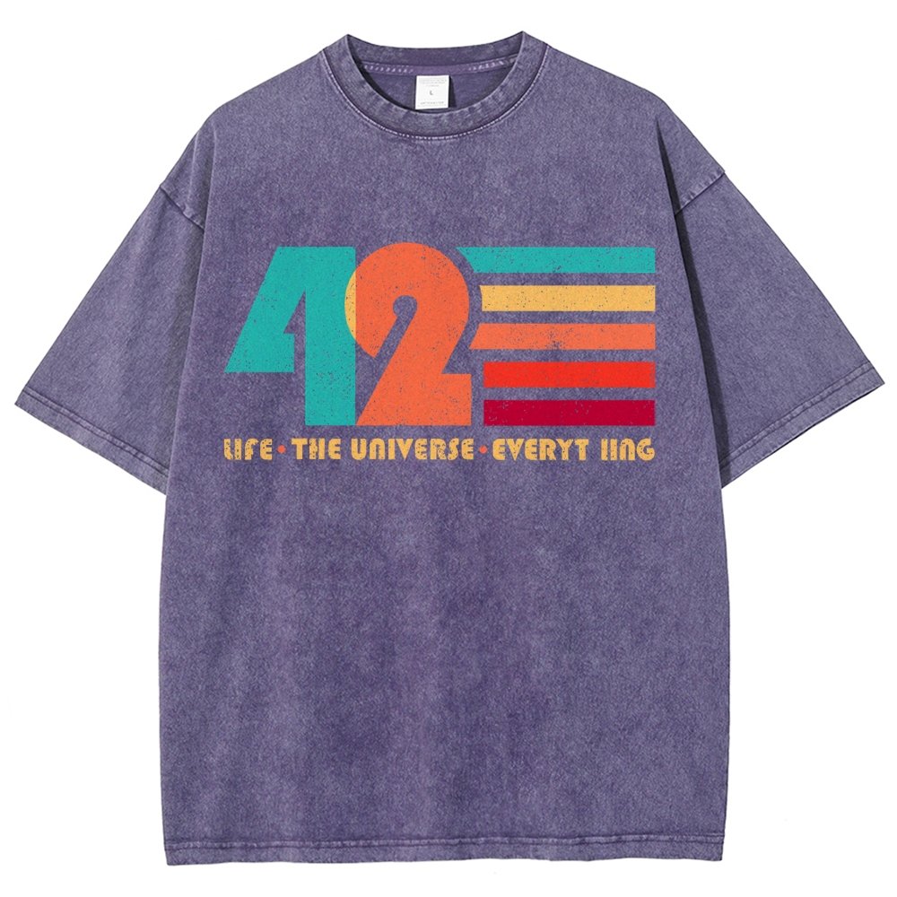 The Answer Is 42 Vintage Distressed T-shirt
