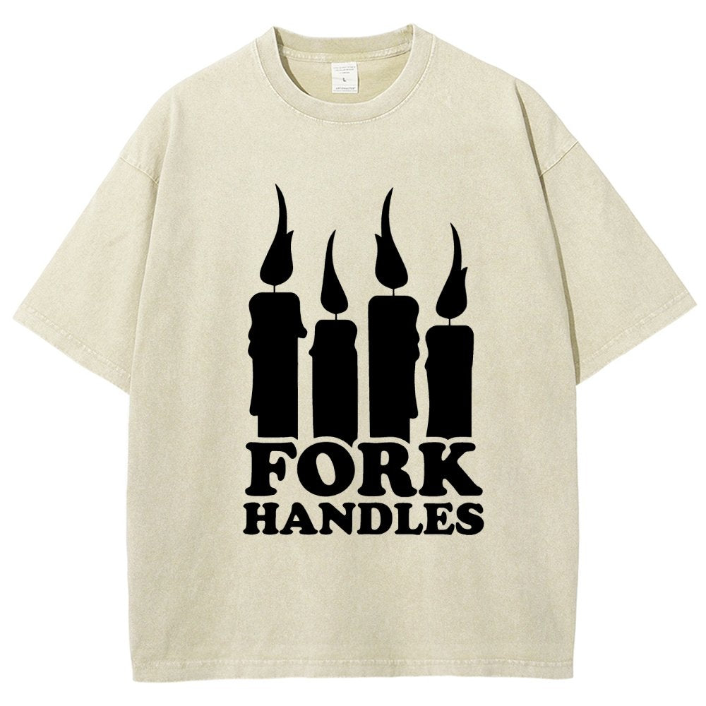 Or Is It Fork Handles？ Vintage Distressed T-shirt