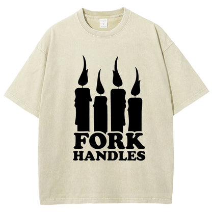 Or Is It Fork Handles？ Vintage Distressed T-shirt