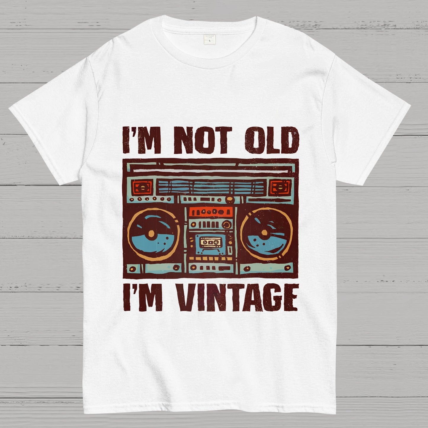 I Am Vintage Geek T-Shirt