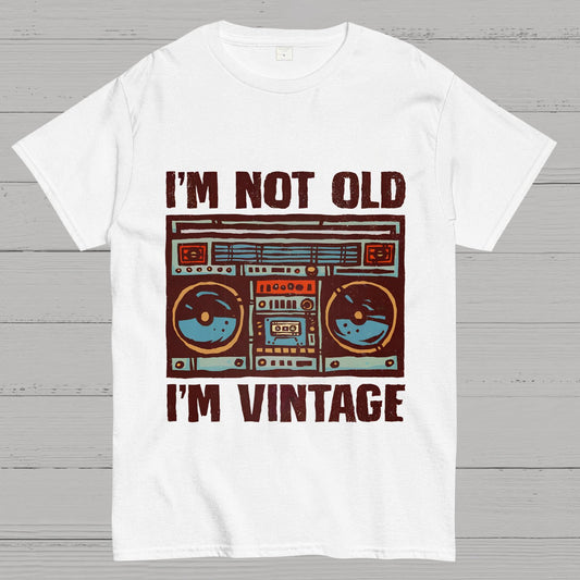I Am Vintage Geek T-Shirt