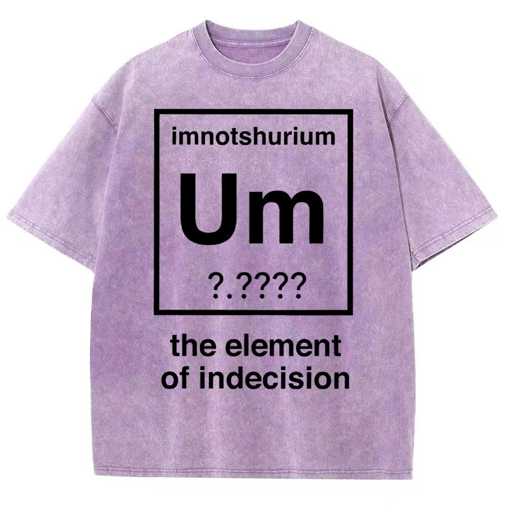 Element Of Indecision Vintage Distressed T-shirt