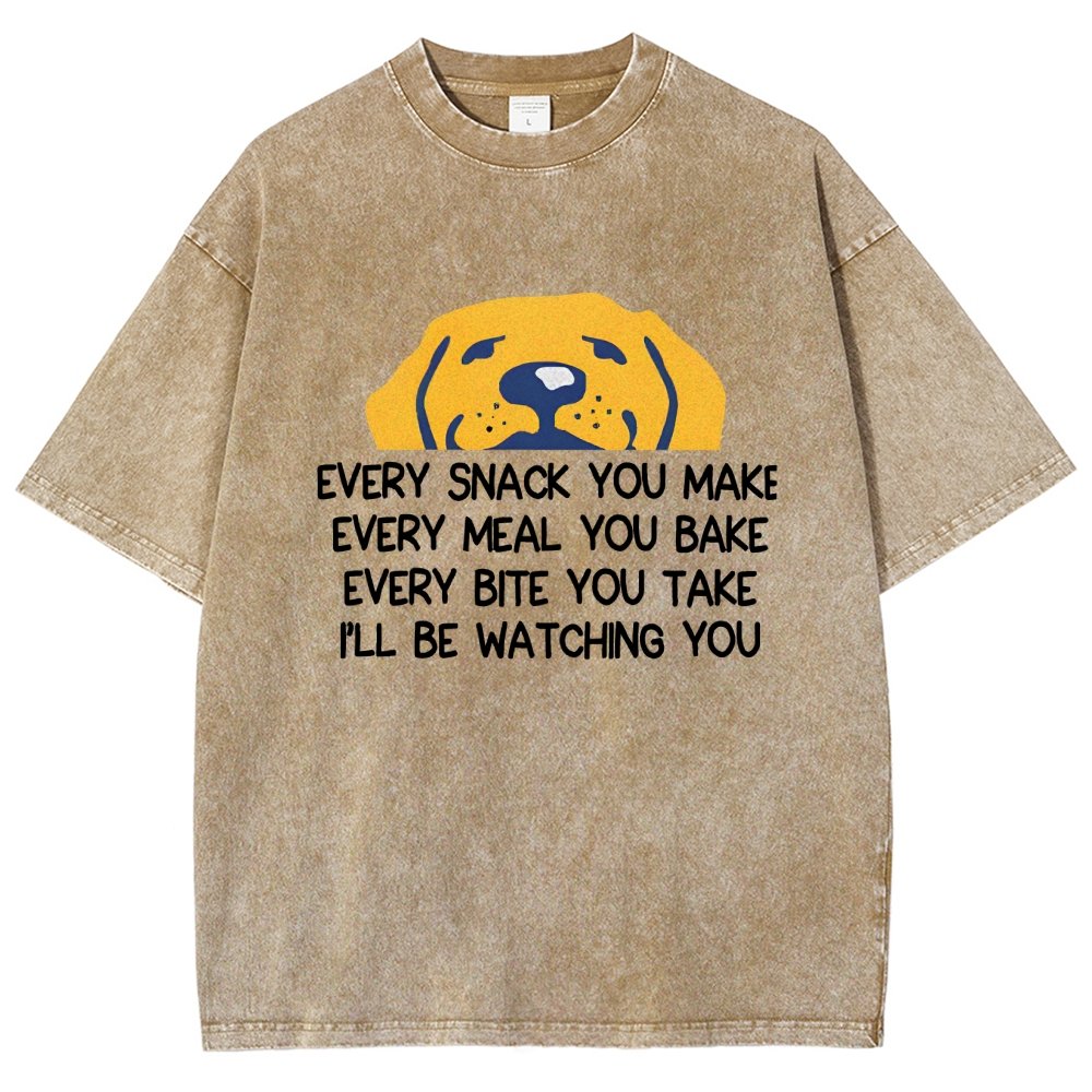 Every Snack You Make Vintage Distressed T-shirt