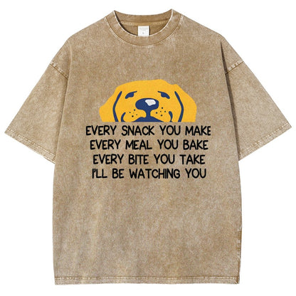 Every Snack You Make Vintage Distressed T-shirt