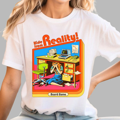 Hide From Reality Geek T-Shirt