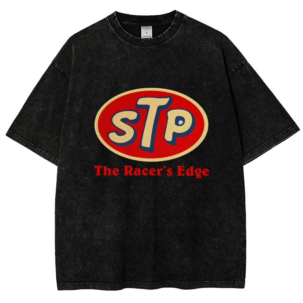 Retro Style - Stp The Racers Edge Vintage Distressed T-shirt