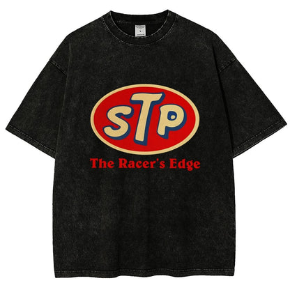 Retro Style - Stp The Racers Edge Vintage Distressed T-shirt