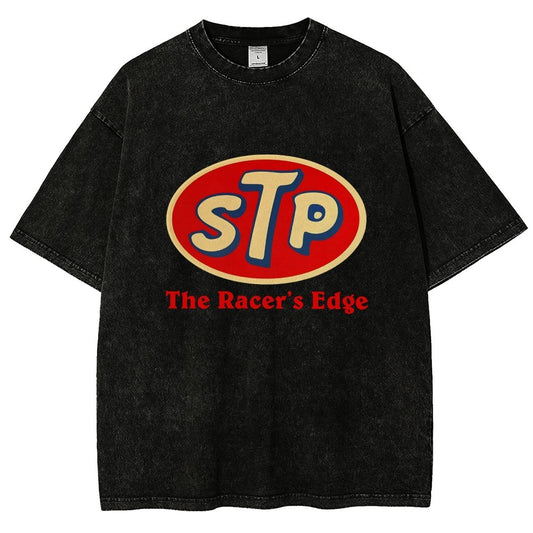 Retro Style - Stp The Racers Edge Vintage Distressed T-shirt