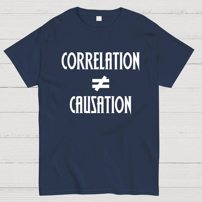 Correlation Does Not Imply Causation Geek T-Shirt