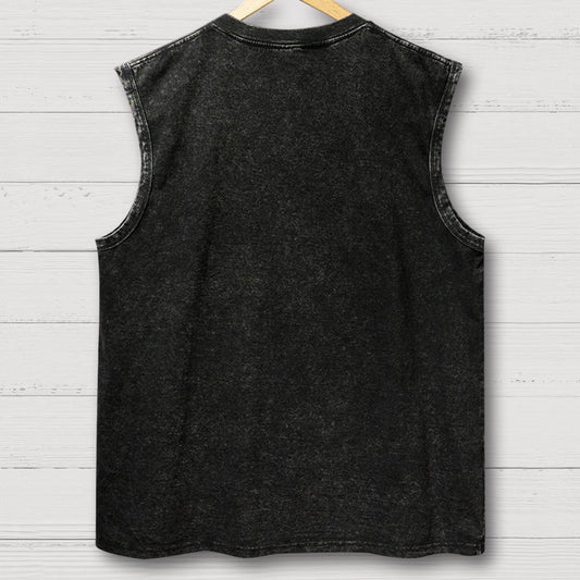 Duck ok Funny Vintage Distressed Washed Tank
