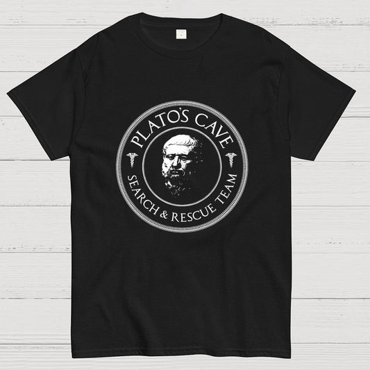 Plato's Cave Search And Rescue Team Geek T-Shirt