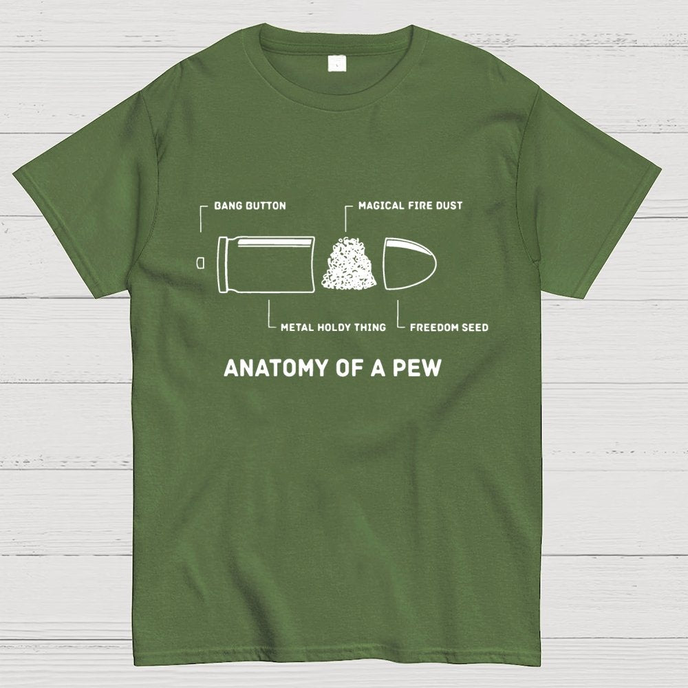 Anatomy Of A Pew Geek T-Shirt